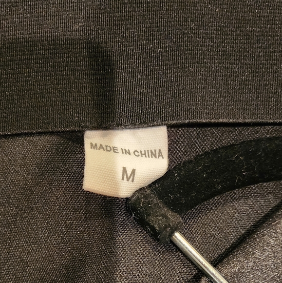 Black satin silk midi skirt - Picture 13 of 15